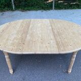 Louis Philippe extendable round dining table 160cm 20th century