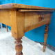 Table de ferme en bois fruitier