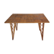 Vintage rattan dining table