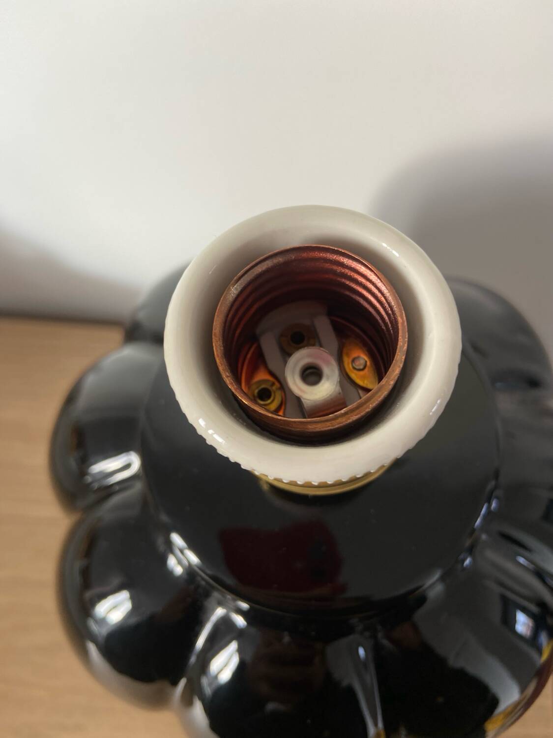 Vintage ceramic lamp base