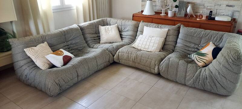Togo Ligne Roset sofa set
