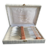 12 Dessert Forks – Goldsmith Paul François Guillaumot
