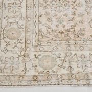 5x12 Pastel Beige Pink Turkish Vintage Area Rug, 160x375Cm