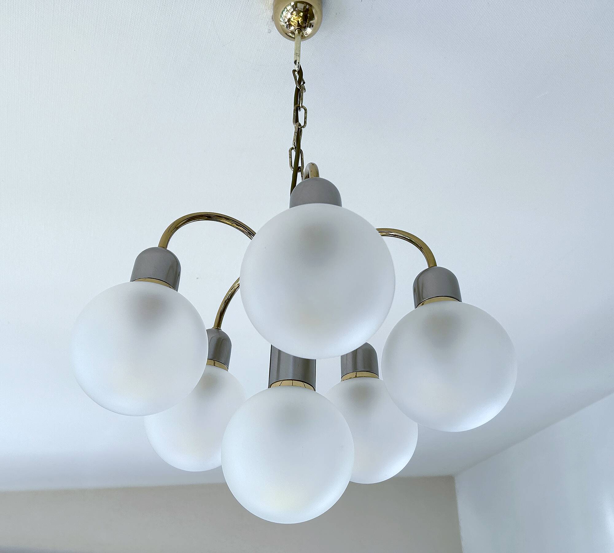 Vintage Space Age Pendant Light