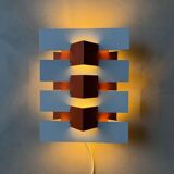 Anvia wall lamp Hoogervorst white orange 60s