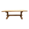 Solid oak monastery table