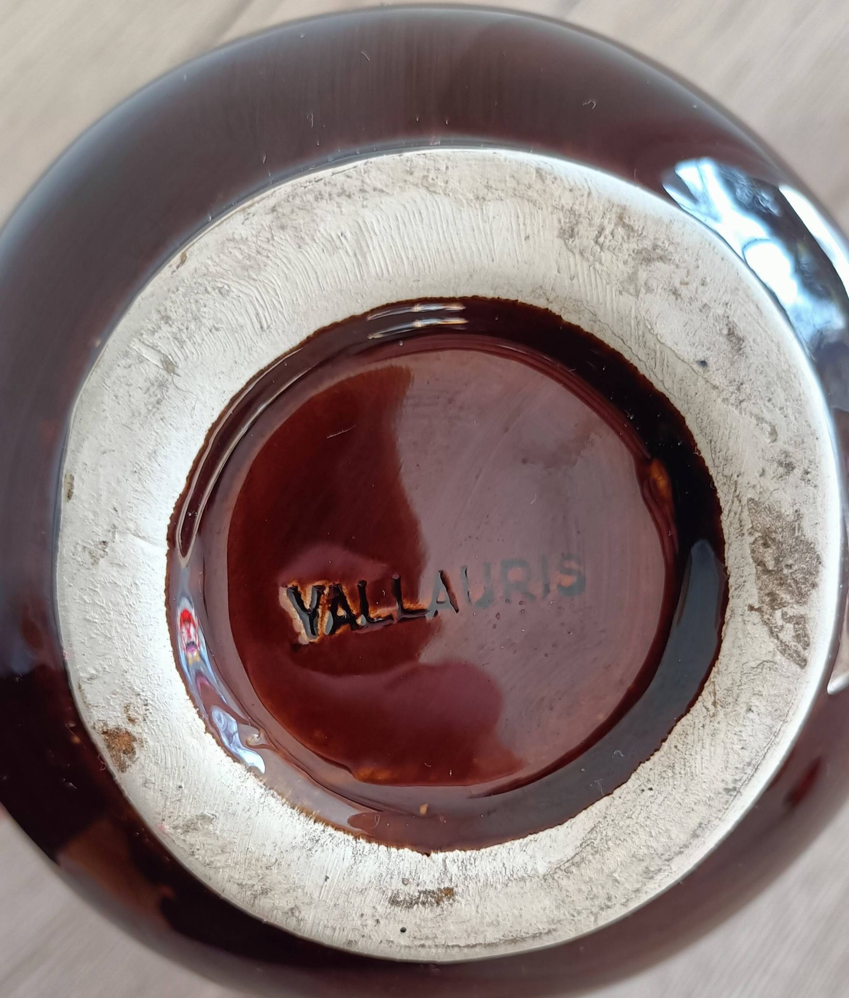 Vallauris earthenware teapot and coffee pot from the 70s
