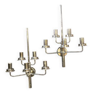 Paire de Lampes murales