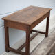 Table bois ancienne table de cuisine table salon campagne, chalet, table avec tiroirs