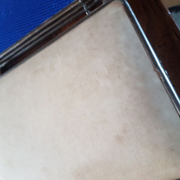 Miroir triptyque de barbier