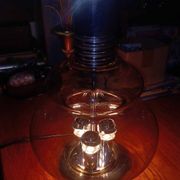 Mid-20th century table lamp by Doria Leuchten, 1970s.