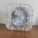 Small minimalist glass wall light ceiling lamp 1970 1980