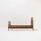 Lit Chiavari classique italien en pin, 1/2