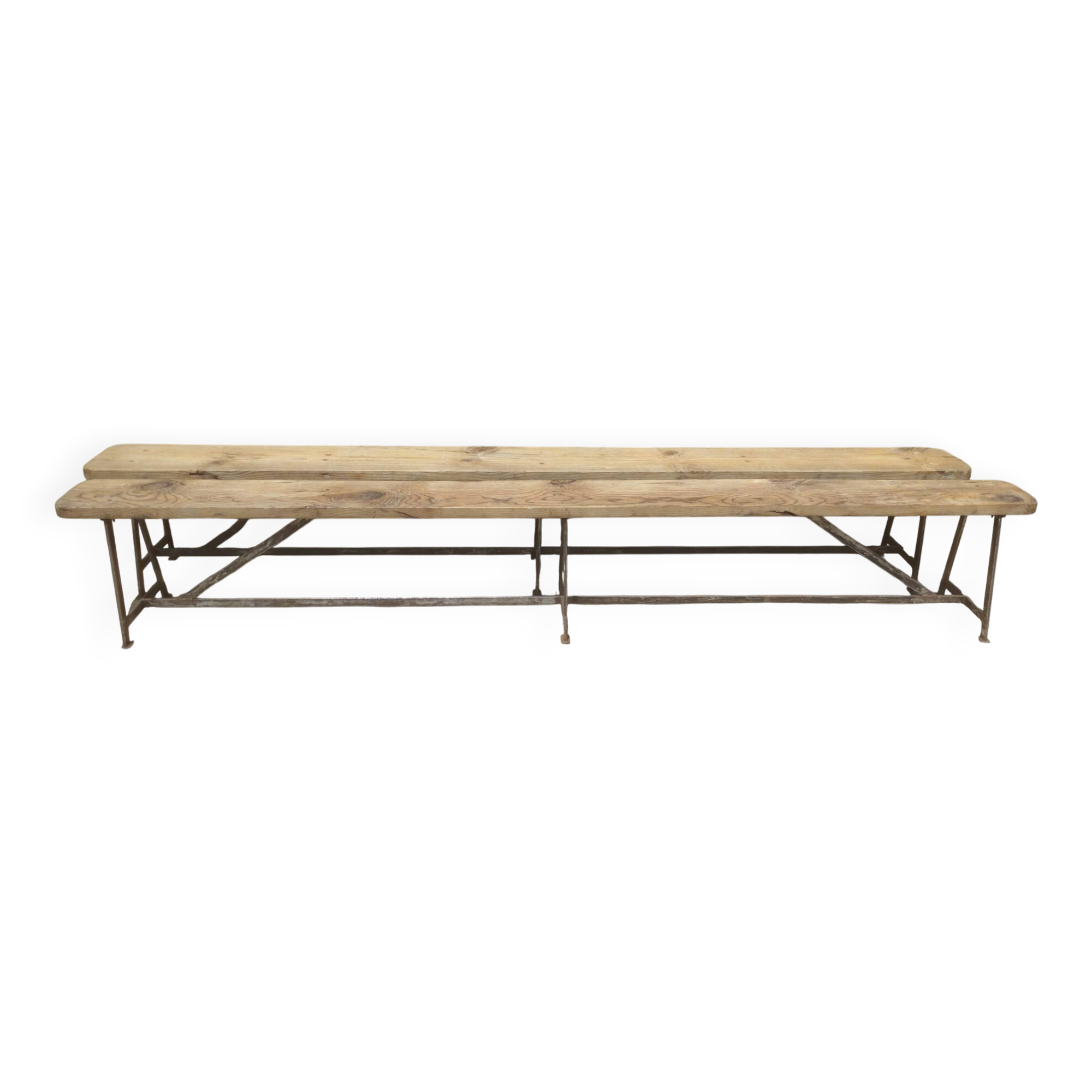 2 XXL industrial benches