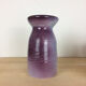 Vase Caves Dieulefit in purple ceramic