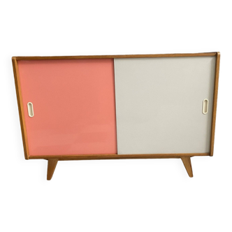 Jiri Jiroutek sideboard in Pink and Grey model U452 1960s