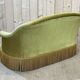 1950s velvet toad sofa