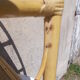 Wall or standing rattan shelf