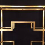 Golden brass floor Pierre Vandel, Paris circa 70