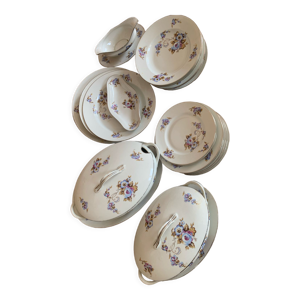 service porcelaine edgard