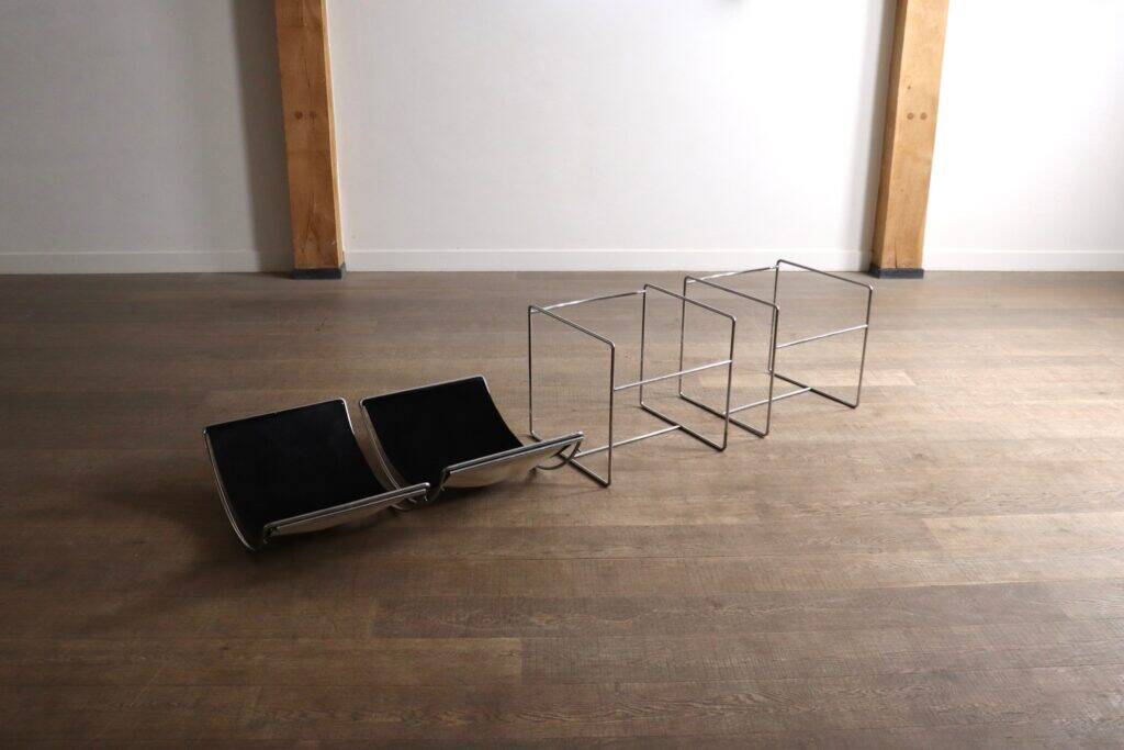 Odile Mir Filo Lounge Chairs Model 203 for Prisunic, France 1971