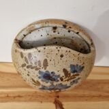 Handmade vintage sandstone wall vase