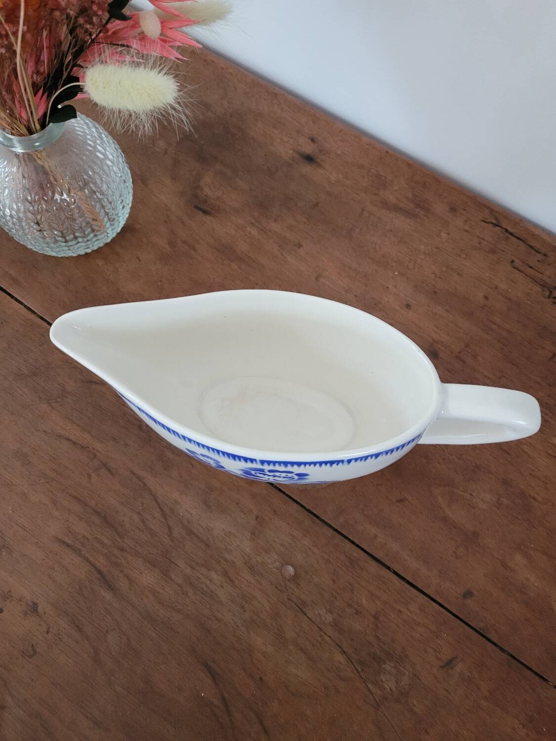 Simone EGP Digoin Sarreguemines Sauceboat