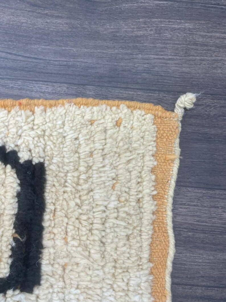 Handmade Moroccan runner rug 300cm x 70cm