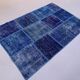 Distressed turkish patchwork rug 183x123 cm