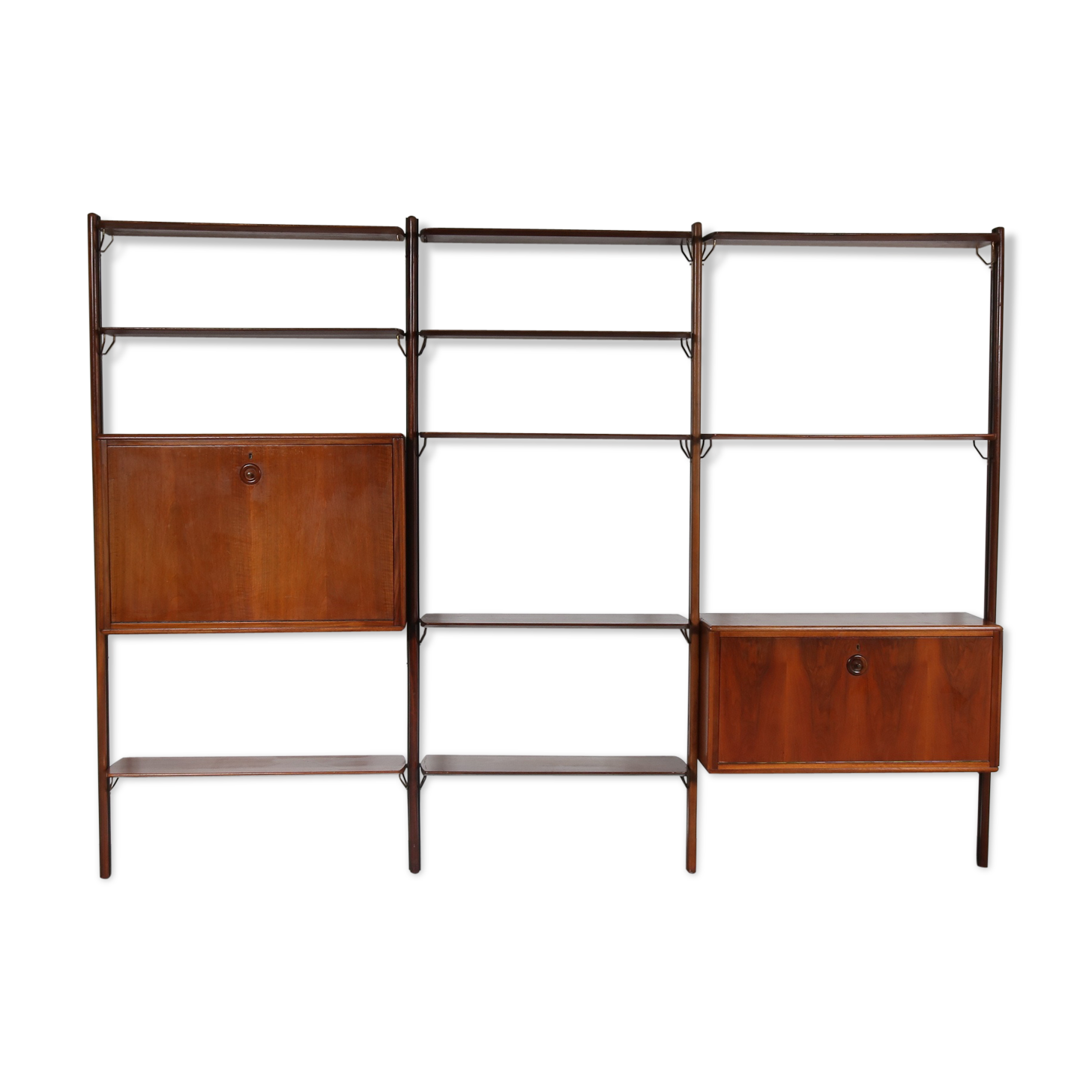 Bibliothèque conçue par William Watting, fabriqué par Scanflex Pays-Bas 1960