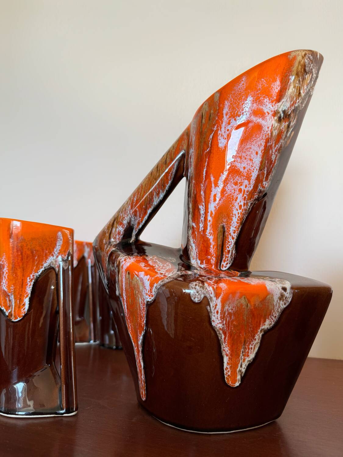 Vallauris orangeade service from the 60s