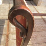 Mahogany empire bed