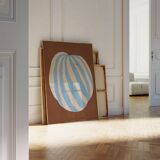 Abstract painting giclee print, 50x70cm