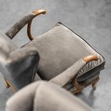 Pair of armchairs 50s vintage modern