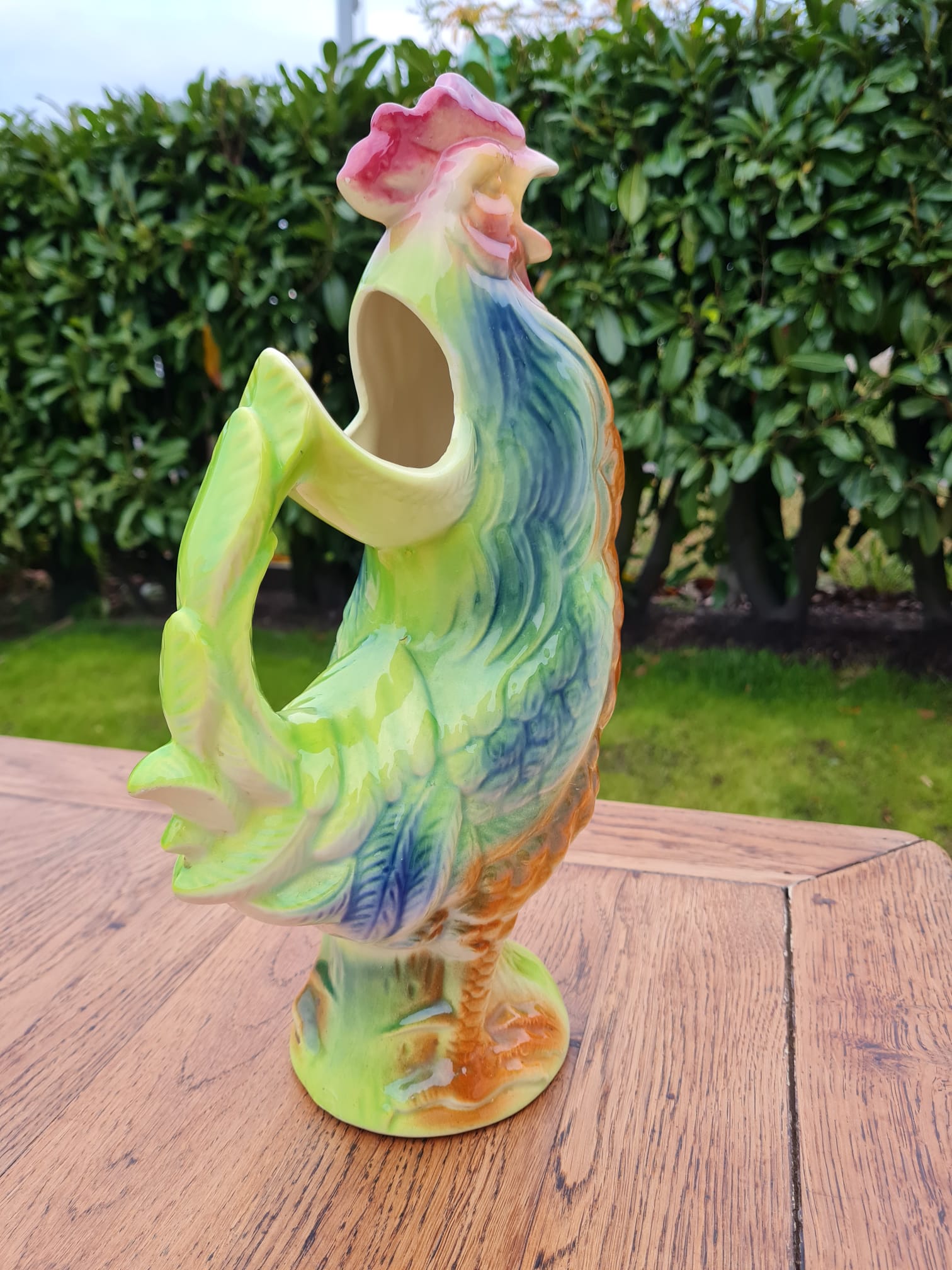 Zoomorphic pitcher rooster Saint-Clément