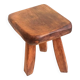 Brutalist tripod stool from the 1960s.