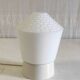 Bauhaus style ceiling light in opaline glass - mid 20th century