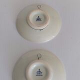 set of 3 decorative plates Delft