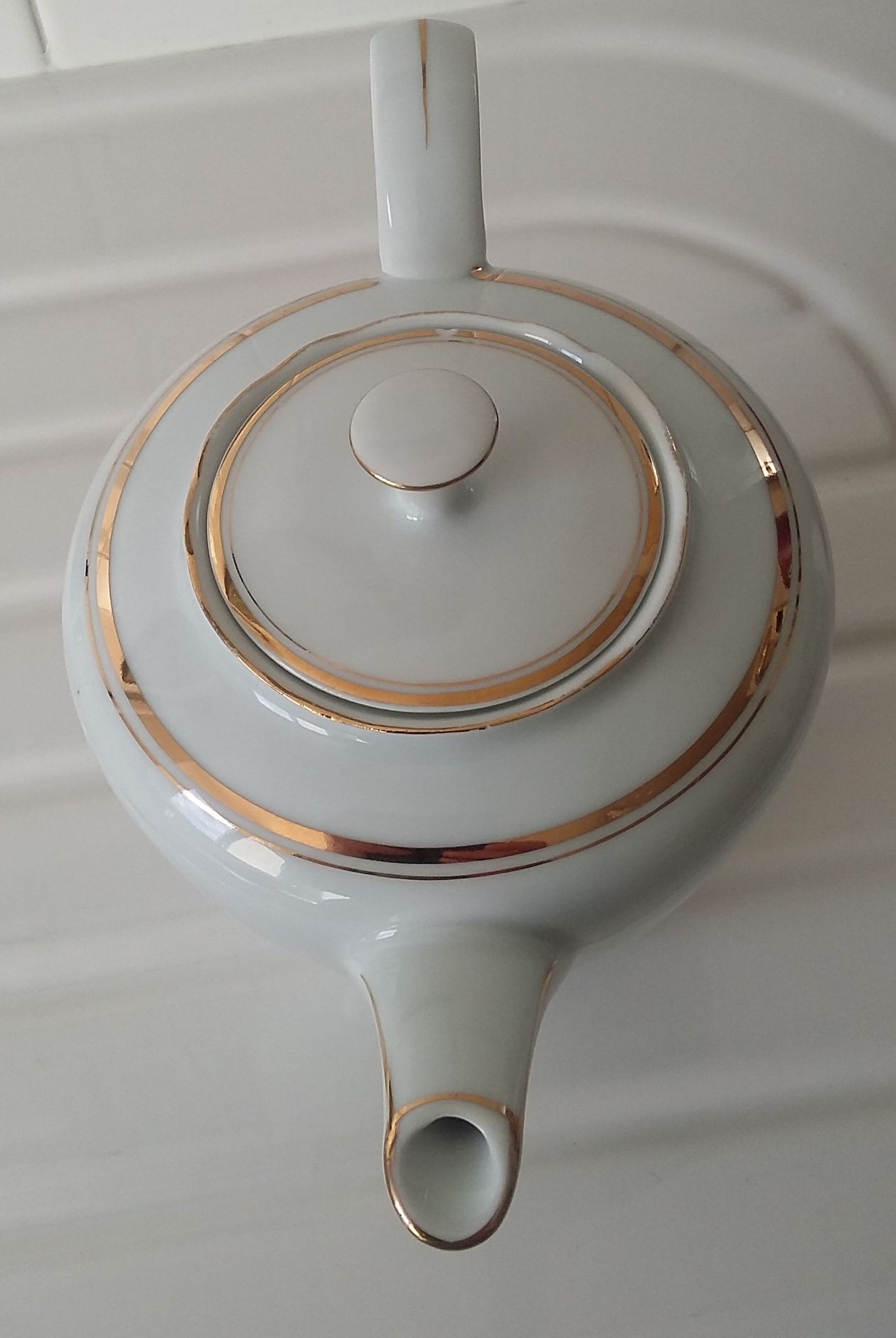 Czech porcelain coffee maker