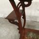 Table desserte art nouveau noyer