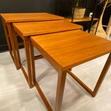 Scandinavian nesting table BRDR Furbo 1970