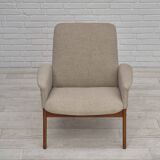 1960s, Danish design by Alf Svensson for Fritz Hansen, reupholstered easy chair model 4331.