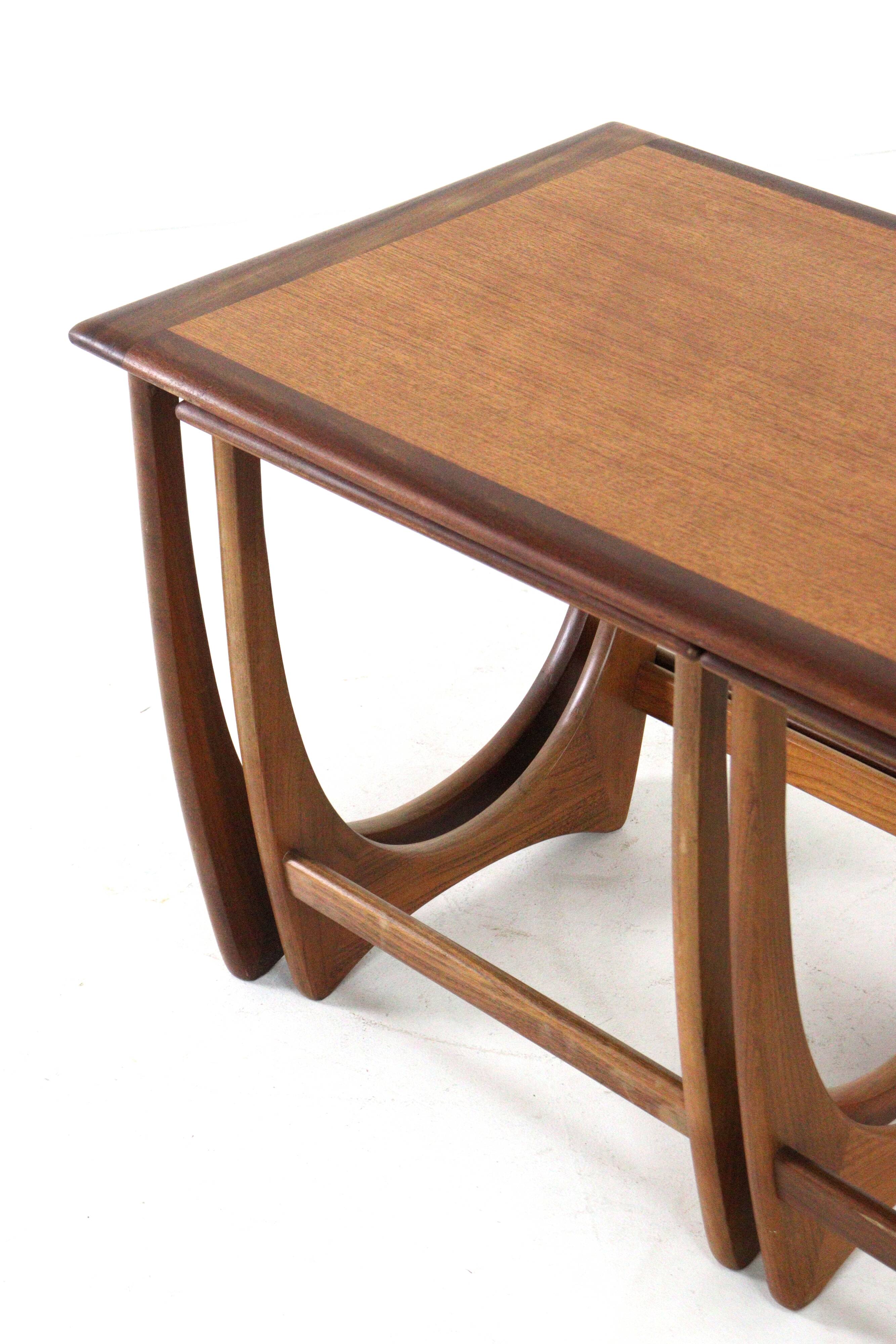 G-Plan coffee table with nesting tables - mid century modern