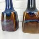 Pair of Scandinavian ceramic table lamps, Søholm Stentøj, Denmark, 1960