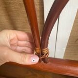 Rattan headboard