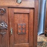 Art Deco oak sideboard