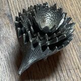 Walter Bosse / Herta Baller — Patinated brass - 4 nesting hedgehogs - 195