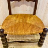 brutalist wooden chair dudouyt