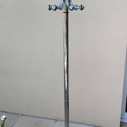 Vintage chrome coat rack parrot design from the 70s and 80s.