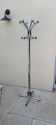 Vintage chrome coat rack parrot design from the 70s and 80s.